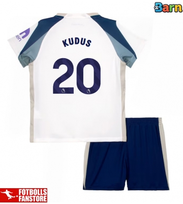 Tottenham Hotspur Mohammed Kudus #20 Hemmatröja Barn 2025-26 Kortärmad (+ Korta byxor)